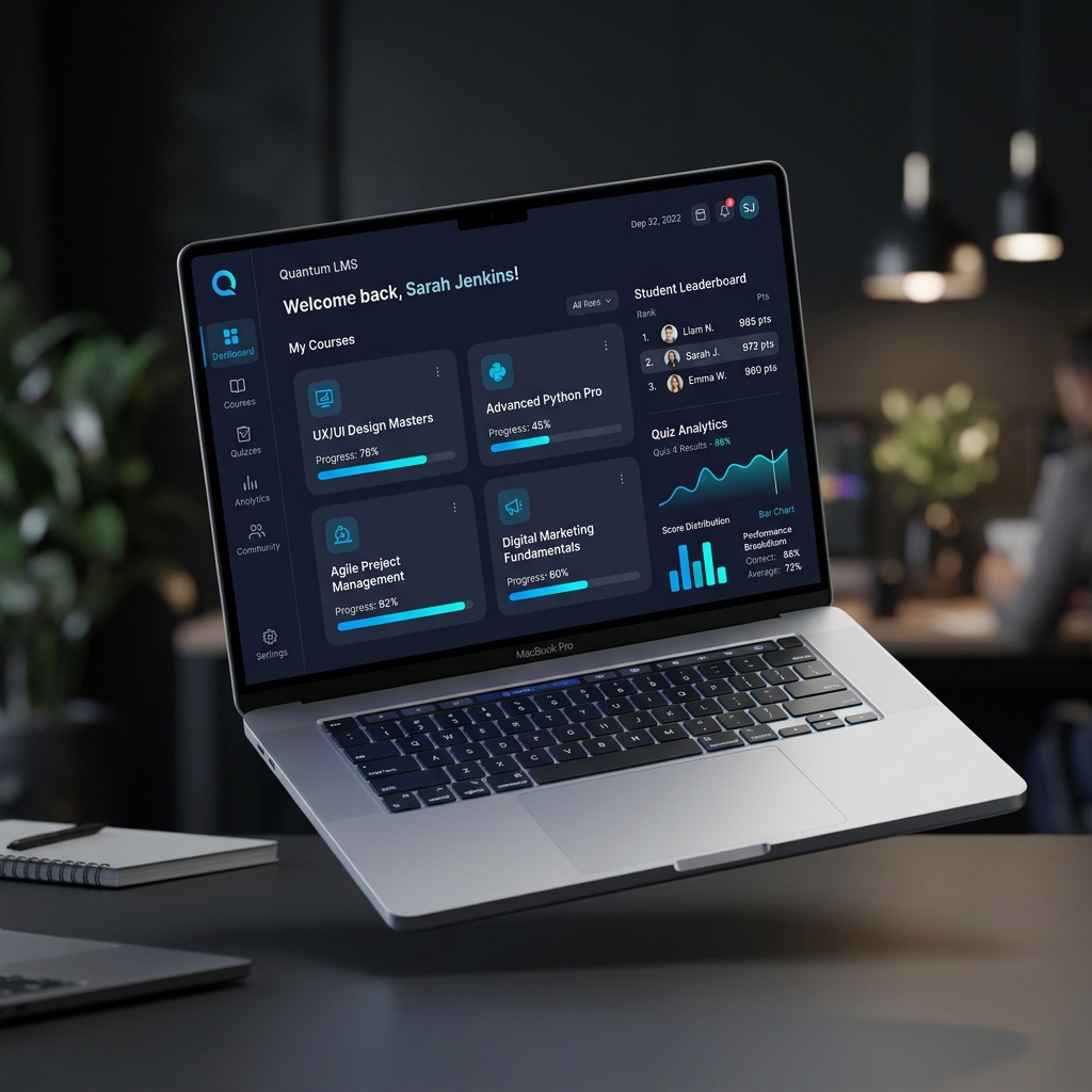Inspenox LMS Dashboard